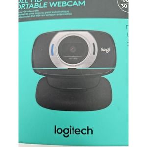 Logitech Full HD Portable Webcam - Black